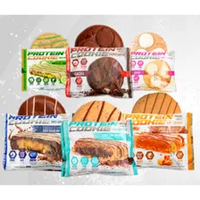 10x Cookie Proteico Proteintech Low Carb Sabor Cacau Foto mini 4