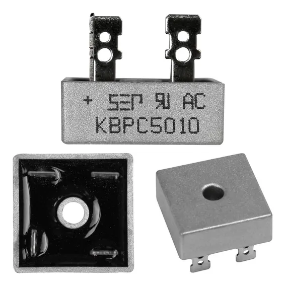 10x Díodo Ponte Retificadora Kbpc5010 50a 1000v Foto 1