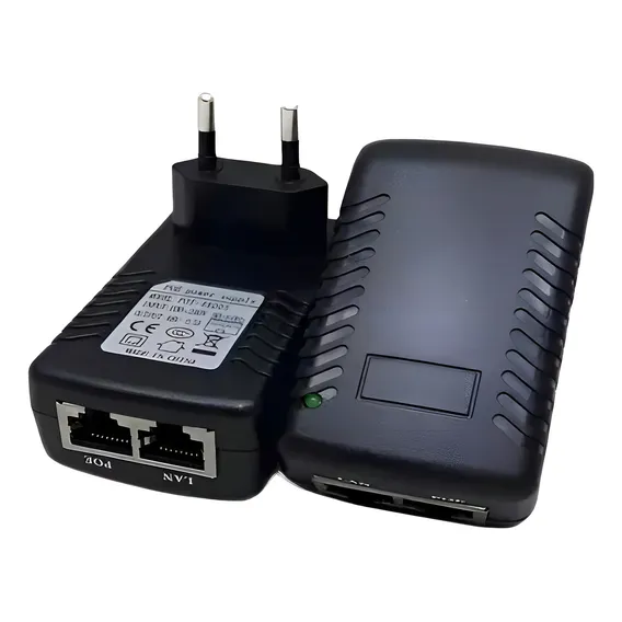 10x Fonte Poe Compacta 48v 500ma ( 10 Und ) Point Roteadores Foto 1
