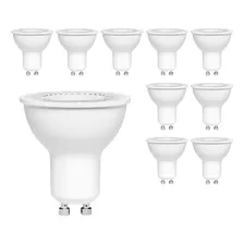 10x Lâmpadas Led 4,5w Dicroica Mr16 Gu10 Branco Quente 3000k Foto mini 1