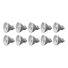 10x Lâmpadas Led 4,5w Dicroica Mr16 Gu10 Branco Quente 3000k Foto mini 3
