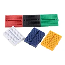 10x Mini Protoboard 170 Pontos Breadboard 170 Furos Foto mini 1