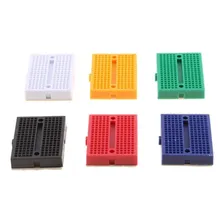 10x Mini Protoboard 170 Pontos Breadboard 170 Furos Foto mini 3