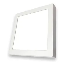 10x Painel Plafon Premium Luminária Sobrepor Led 18w Bivolt Luz Branco-frio Foto  mini 1