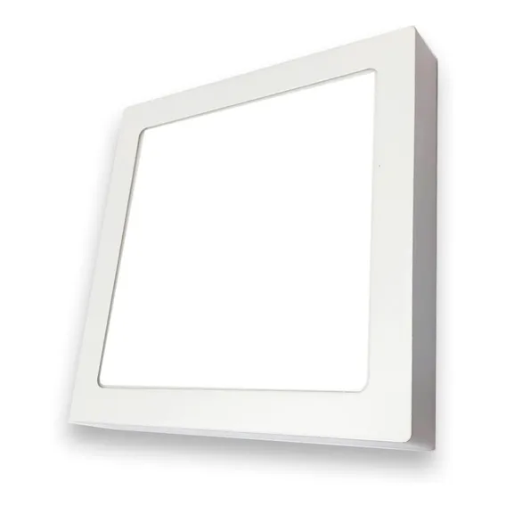 10x Painel Plafon Premium Luminária Sobrepor Led 18w Bivolt Luz Branco-frio Foto 1