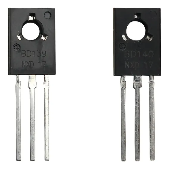 10x Pares Transistor Bd139 E Bd140 - Alta Qualidade Foto 1