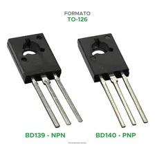 10x Pares Transistor Bd139 E Bd140 - Alta Qualidade Foto mini 2