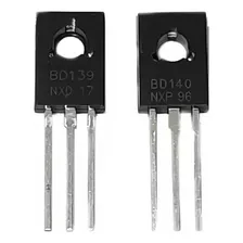 10x Pares Transistor Bd139 E Bd140 - Alta Qualidade Foto  mini 1