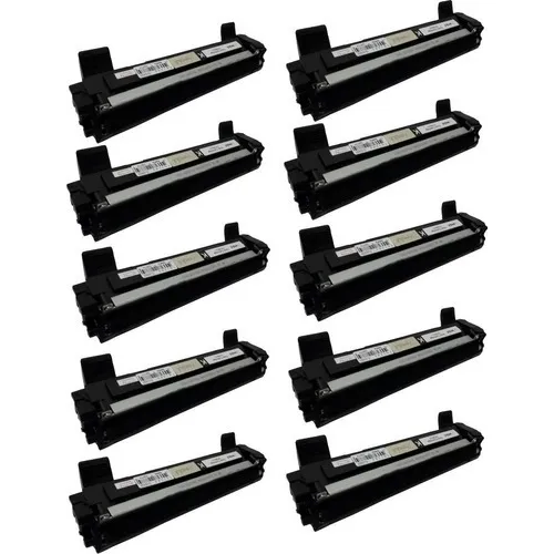 10x Toner Impressora Brother 1617nw CompatÃvel Carregado Tinta Preto Foto 1