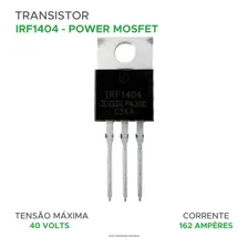 10x Transistor Ir Irf1404 1404 Foto mini  3