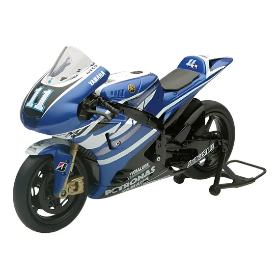 1/12 Miniatura Moto Yamaha Yzr-m1 2011 Yamaha Factory Racing Foto 1