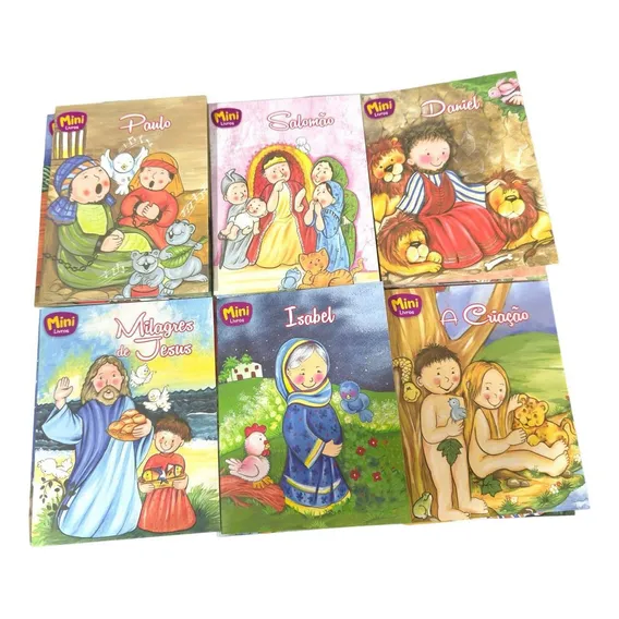 12 As Mais Belas Histórias Da Bíblia Infantil Tema Variados Foto 1