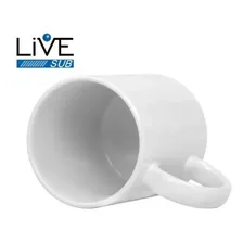 12 Caneca Branca Live AAA Sublimação Porcelana + Caixinhas Foto mini 4