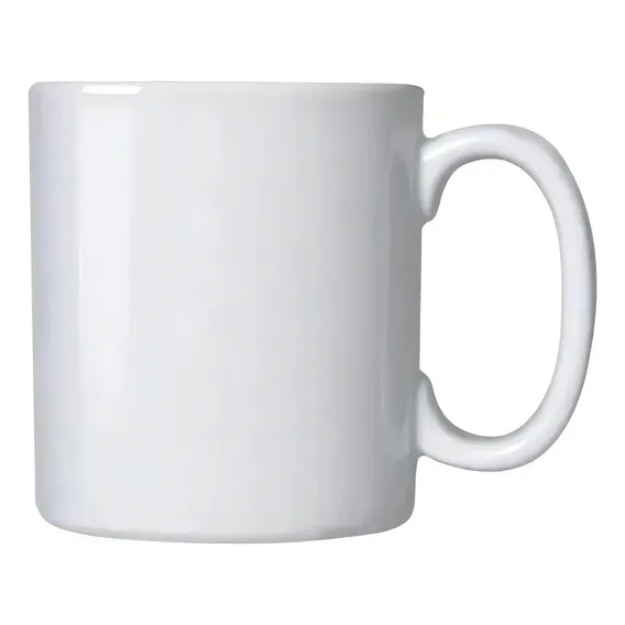 12 Caneca Cerâmica Sublimação Resinada 325  Branca Sublime Foto 1