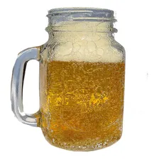 12 Caneca Mason Jar Vidro Sem Tampas/ Canudo Sweet Amado Foto mini 4