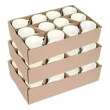 12 Canecas Brancas Aaa Cerâmica Para Sublimação 325ml. Cor Branco Liso Foto mini 2