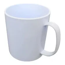 12 Canecas De Polímero Branca Para Sublimação 325ml Cor Branco Foto mini 2