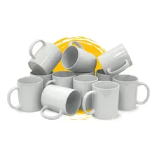 12 Canecas Super Brancas Sublimação 325ml Atacado Foto  mini 1