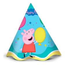 12 Chapéu Aniversário Decoração Peppa Pig Festa Aniversário Foto mini 2