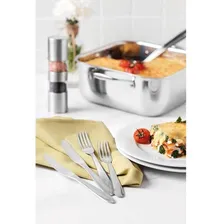 12 Faca Churrasco Aço Inox Talher Popular Laguna Tramontina Foto mini  3
