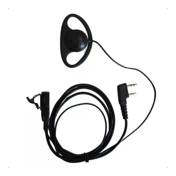 12 Fone Microfone Concha P/ Rádio Baofeng Uv-16 Plus Uv5r A5 Foto 1