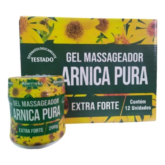 12 Gel Massageador Arnica Pura Extra Forte Foto 1