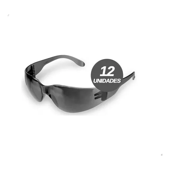 12 Oculos Seguranca Leopardo Cinza Proteção Uv Ca Kalipso Foto 1