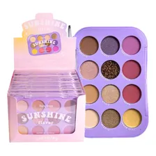 12 Paleta De Sombras Sunshine Flavor Ruby Rose Atacado Foto mini 1