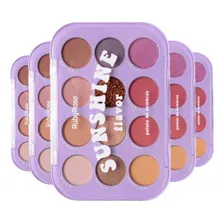 12 Paleta De Sombras Sunshine Flavor Ruby Rose Atacado Foto mini 2