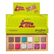 12 Paleta Sombras Spring Breeze Hbf538 Ruby Rose Atacado Foto mini 1
