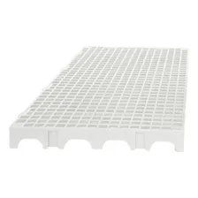 12 Palete Pallet Piso Estrado Plastico Reforçado Branco Foto  mini 1