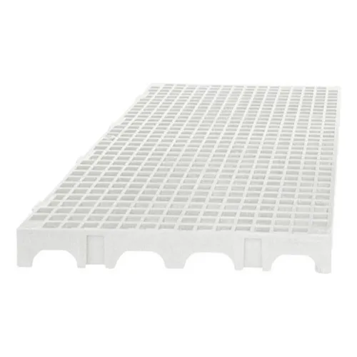 12 Palete Pallet Piso Estrado Plastico Reforçado Branco Foto 1