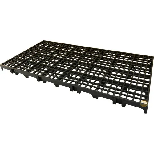 12 Pallet De Plástico Palete / Pallet / Pallets 25x50 Preto Foto 1