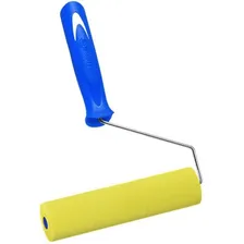 12 Pç Rolo Pintura Espuma Amarela 15 Cm Tigre Foto mini 3