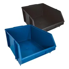 12 Pçs Caixa Plastica Bin Gaveteiro Organizador PlĂĄstica NÂș9 Cor Azul Foto mini 1