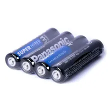 12 Pilha Panasonic Super Hyper Aaa 3 Cart C/ 4 Un. Palito Foto mini 3