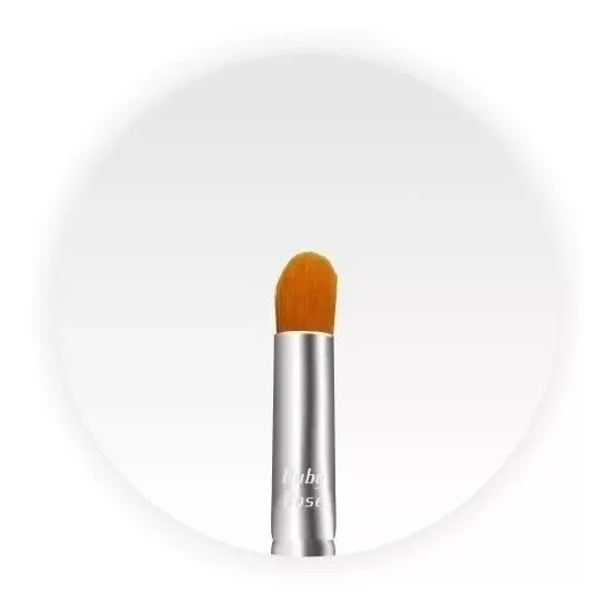 12 Pincel Ruby Rose Profissional F75 P/ Corretivo Maquiagem Cor Preto e Laranja Foto 1