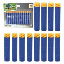 12 Refil Dardos Munição Arma Brinquedo Lançador Shot Nerf Foto mini 1