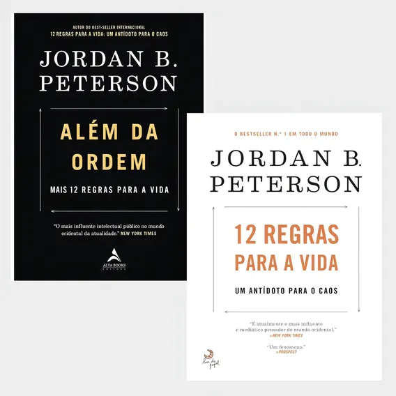 12 Regras Para A Vida / Além Da Ordem: Um Antídoto Para O Caos / Mais 12 Regras Para A Vida, De Jordan B. Peterson. Série 1, Vol. 1. Editora Alta Books, Capa Mole, Edição 1 Em Português, 2021 Foto 1