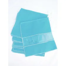 12 Saco Organizador Azul Para Guardar Sapato TĂȘnis 30x30cm Foto mini 4