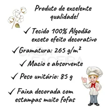 12 Toalha Louça Pano Prato Copa Felpudo Atoalhado Jacquard Cor Sortido Foto mini 4