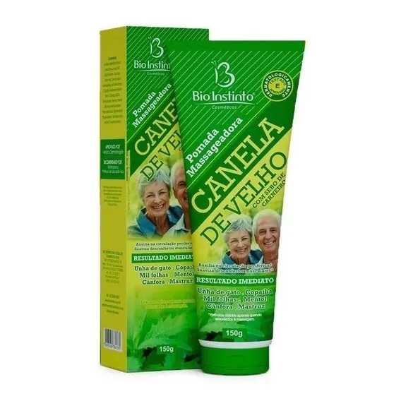 12 Unidade Canela De Velho Bio Instinto ® Tipo de embalagem Bisnaga Fragrância Canela Velho Tipos de pele Normal Foto 1