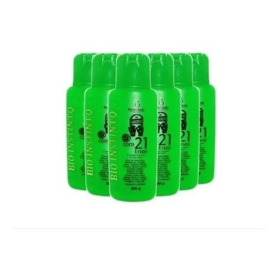 12 Unidades Gel Detonador 21 Ervas Bio Instinto 200g Foto 1