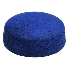 12 Virolas Com Sola Em Couro Para Taco Bilhar Sinuca 11mm Cor Azul Foto mini 4