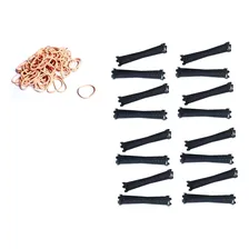 120 Bigudinho/bigodim PlĂĄstico NÂș 4 Para Cachear Os Cabelo Foto mini 1
