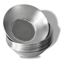 120 Forma Salgado Empada Lisa NÂș 1 Em Aluminio 18ml 5cm Boca Foto mini 2