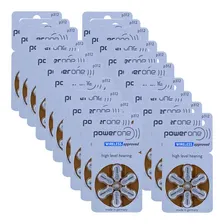 120 Pilhas Baterias P 312 Pr41 Aparelho Auditivo - Power One Foto mini 1