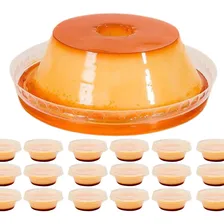 120un Mini Forma De Pudim Descartável 120ml Vai Ao Forno Foto mini 2