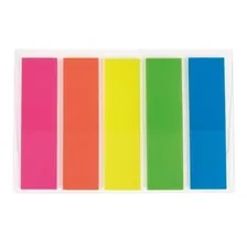 125 Marcadores Página Colorido 5cores Leitura Livro, Caderno Foto mini 2