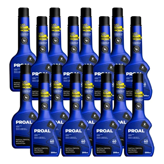 12un Aditivo P Combustível Álcool Etanol Bardahl Proal 200ml Foto 1